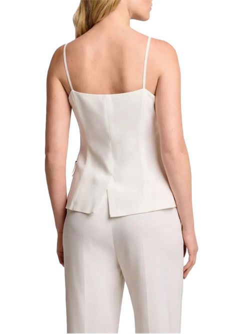 Top sartoriale con spalline e bottoni KOCCA | MENNA/60725